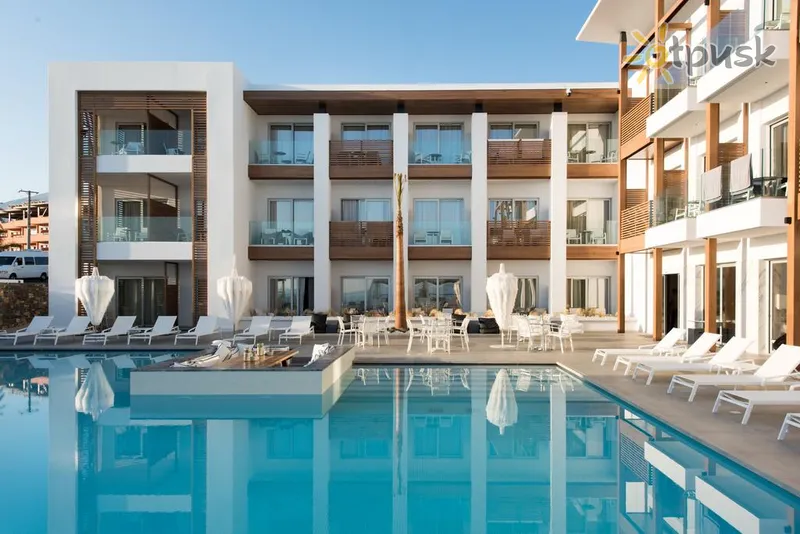 Фото отеля Ammos Beach Hotel 5* о. Крит – Ираклион Греция экстерьер и бассейны