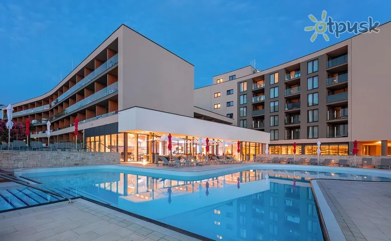 Фото отеля Park Plava Laguna Apartments 4* Porec Kroatija išorė ir baseinai