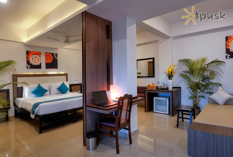 Фото отеля Treehouse Neptune Hotel 3* Šiaurės Goa Indija kambariai