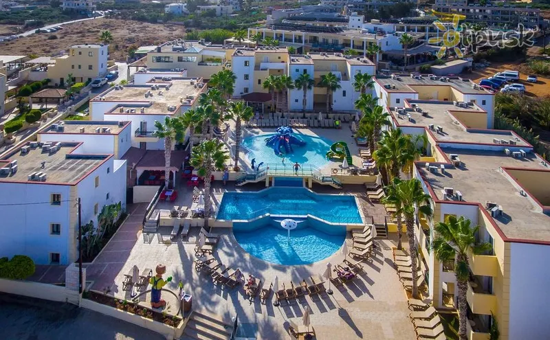 Фото отеля Gouves Water Park Holiday Resort 4* Kreta – Heraklionas Graikija išorė ir baseinai