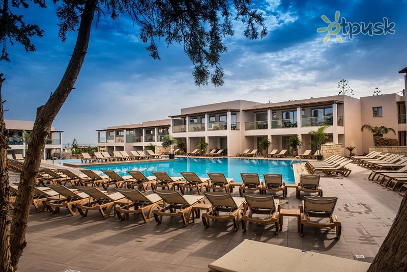 Фото отеля Gouves Water Park Holiday Resort 4* о. Крит – Ираклион Греция экстерьер и бассейны