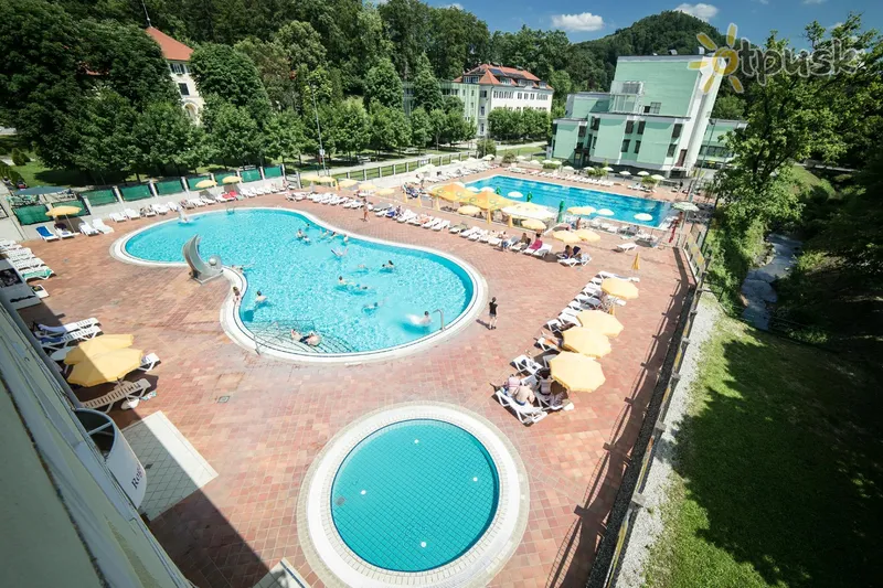 Фото отеля Grand Hotel Rogaska 4* Рогашка Слатина Словения экстерьер и бассейны