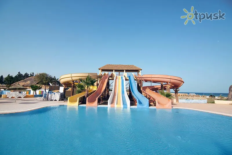 Фото отеля Hawai Beach Club Hotel 3* Хаммамет Тунис аквапарк, горки