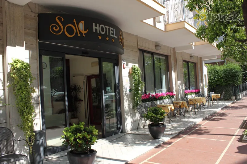 Фото отеля Sole Hotel 3* Діано Маріна Італія екстер'єр та басейни