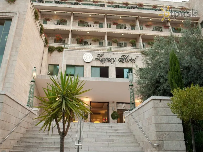 Фото отеля Legacy 4* Єрусалим Ізраїль екстер'єр та басейни