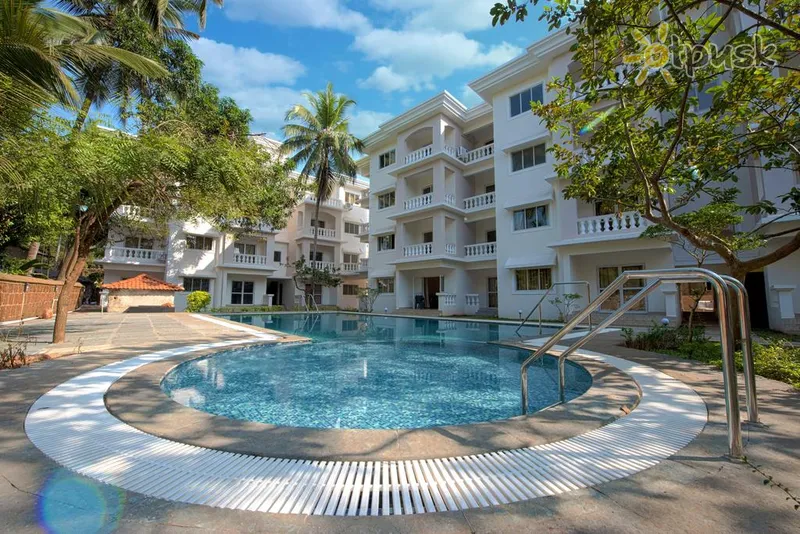Фото отеля Paloma De Goa Resort 3* Pietų goa Indija išorė ir baseinai