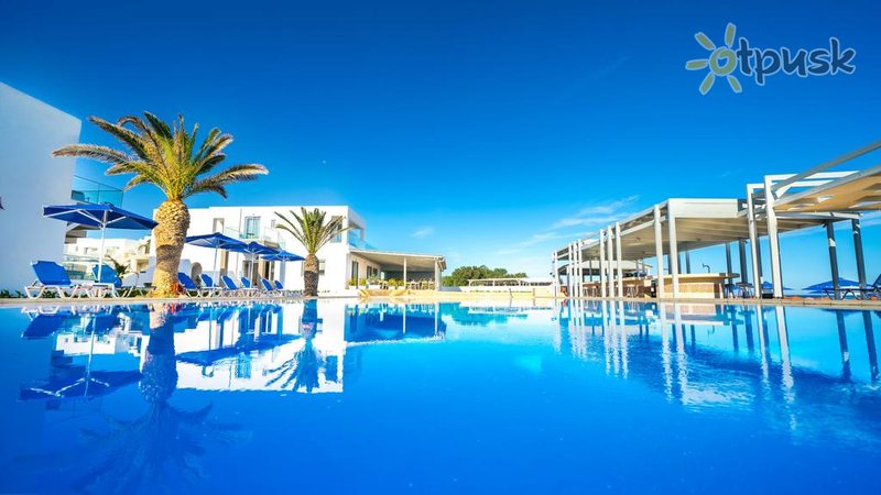 Фото отеля Adele Beach Hotel Bungalows 3* о. Крит – Ретимно Греция экстерьер и бассейны