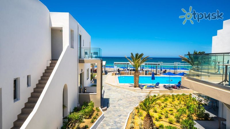 Фото отеля Adele Beach Hotel Bungalows 3* Kreta – Retimnas Graikija išorė ir baseinai