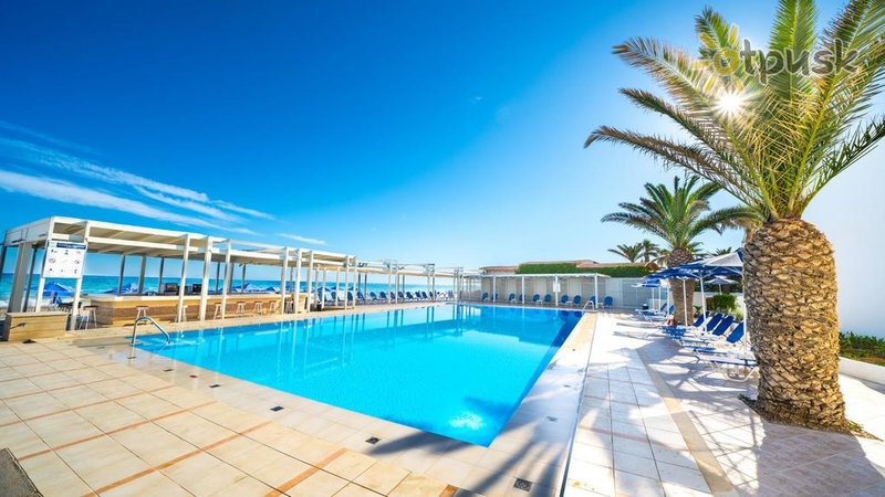 Фото отеля Adele Beach Hotel Bungalows 3* Kreta – Retimnas Graikija išorė ir baseinai