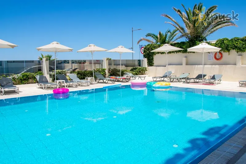 Фото отеля Olympic II Apartments 4* Kreta – Retimnas Graikija išorė ir baseinai