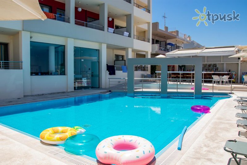 Фото отеля Olympic II Apartments 4* о. Крит – Ретимно Греция экстерьер и бассейны