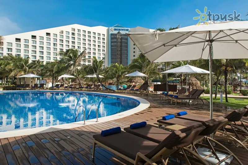 Фото отеля Iberostar Selection Cancun 5* Канкун Мексика экстерьер и бассейны