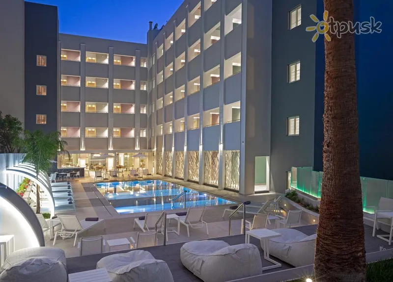 Фото отеля Melrose Hotel 4* о. Крит – Ретимно Греция экстерьер и бассейны