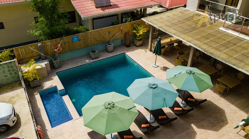 Фото отеля Chez Bea Luxury Villa 3* о. Праслин Сейшельские о-ва экстерьер и бассейны