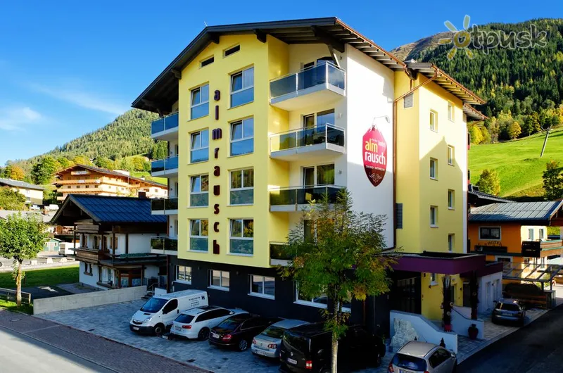 Фото отеля Almrausch Hotel 4* Hinterglemas Austrija išorė ir baseinai