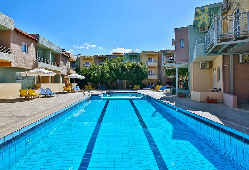 Фото отеля Cosman Aparthotel 3* о. Крит – Ираклион Греция экстерьер и бассейны