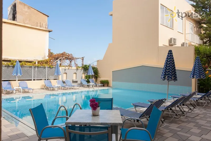 Фото отеля Melitti Hotel 3* о. Крит – Ретимно Греция экстерьер и бассейны