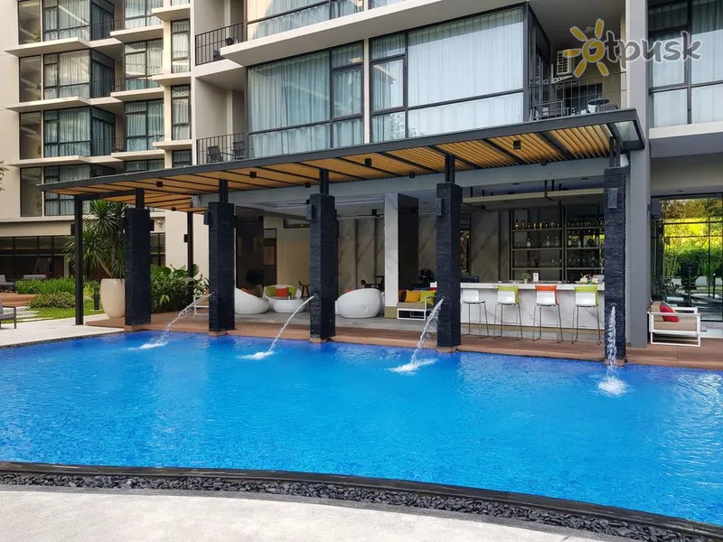 Фото отеля Altera Hotel & Residence 4* Pataja Tailandas išorė ir baseinai