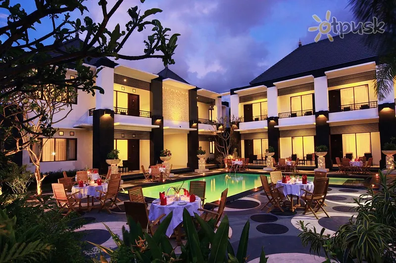 Фото отеля Radiant Hotel & Spa 4* Kuta (Balis) Indonezija barai ir restoranai