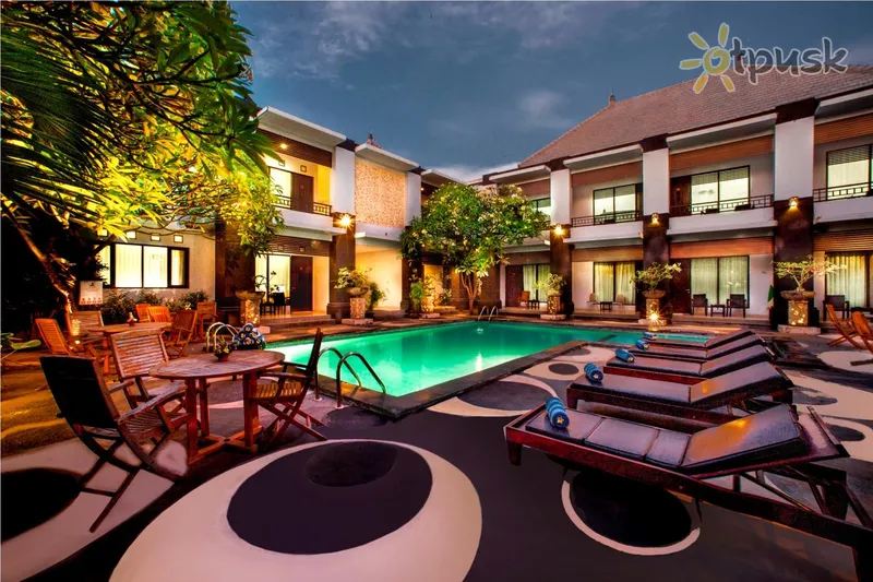 Фото отеля Radiant Hotel & Spa 4* Kuta (Bali) Indonēzija ārpuse un baseini
