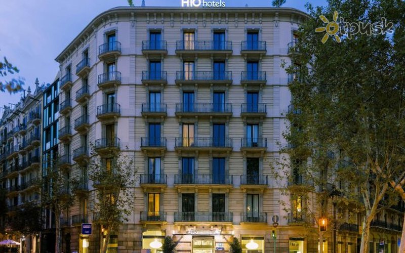 Фото отеля H10 Casanova 4* Барселона Испания экстерьер и бассейны