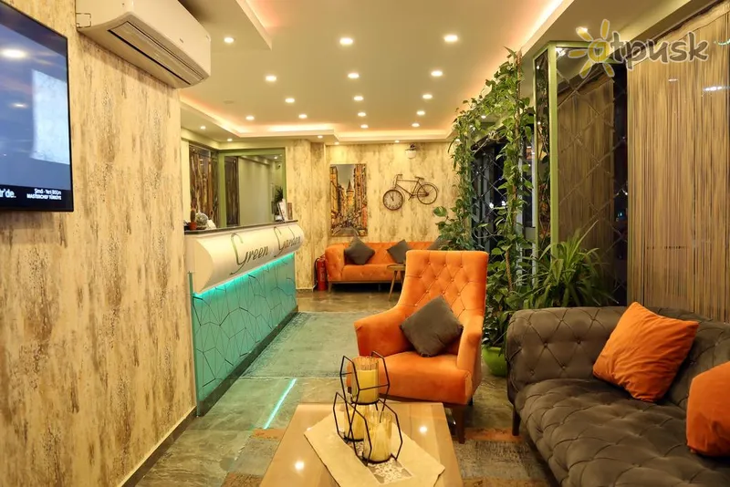 Фото отеля Green Garden Istanbul Hotel 3* Стамбул Турция лобби и интерьер