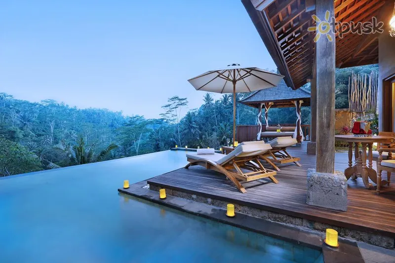 Фото отеля The Kayon Jungle Resort by Pramana 5* Ubudas (Balis) Indonezija išorė ir baseinai
