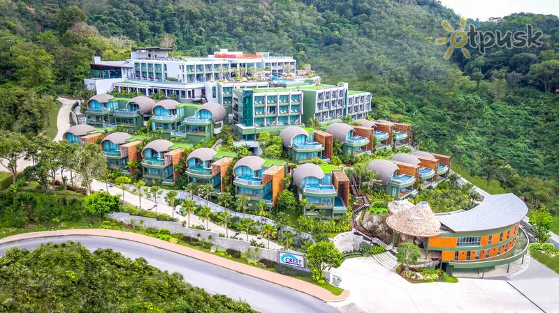 Фото отеля Crest Resort & Pool Villas 5* о. Пхукет Таиланд экстерьер и бассейны
