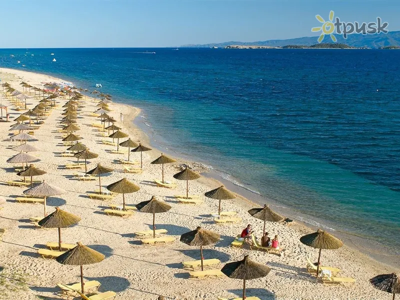 Фото отеля Akrathos Beach Hotel 4* Халкідікі – Афон Греція пляж