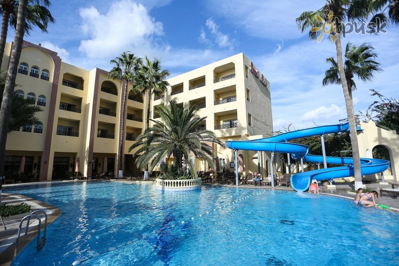 Фото отеля Le Paradis Palace 4* Хаммамет Тунис аквапарк, горки