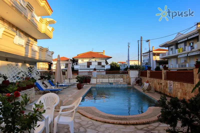 Фото отеля Melis Studios 2* Halkidiki — Kasandra Grieķija ārpuse un baseini