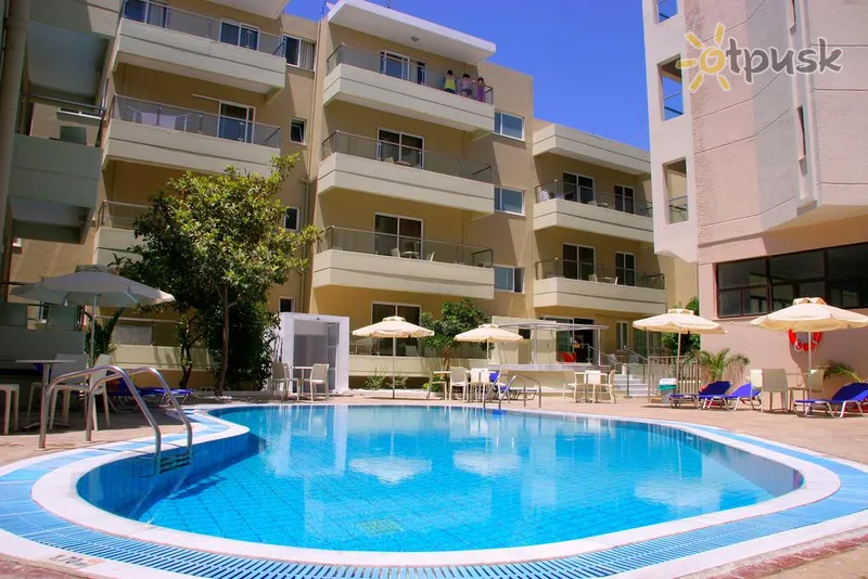 Фото отеля Michel Apartments 3* о. Кос Греція екстер'єр та басейни
