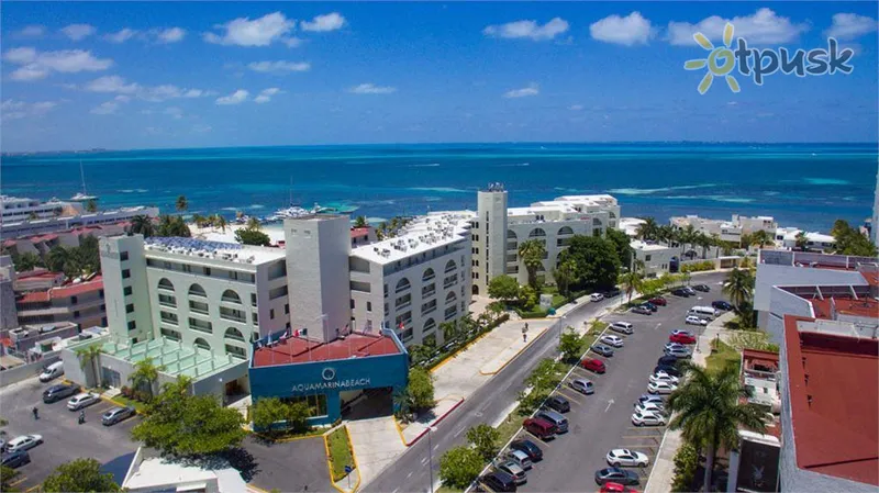 Фото отеля Aquamarina Beach Hotel Cancun 4* Kankuna Meksika ārpuse un baseini