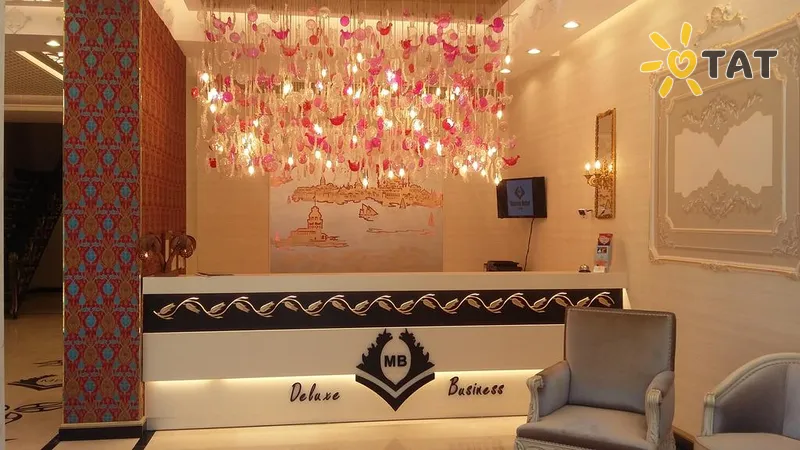 Фото отеля Mb Deluxe Hotel 3* Стамбул Туреччина лобі та інтер'єр