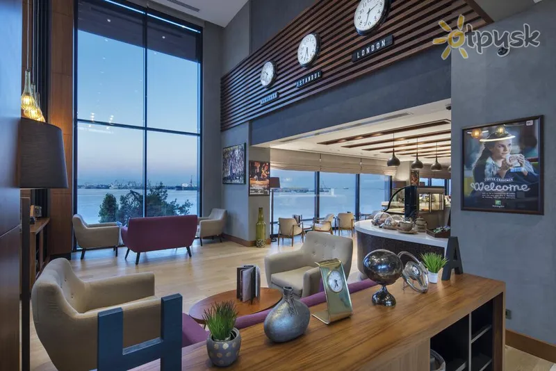 Фото отеля Holiday Inn Istanbul Tuzla Bay 4* Стамбул Турция лобби и интерьер