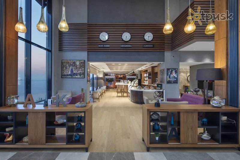 Фото отеля Holiday Inn Istanbul Tuzla Bay 4* Стамбул Турция лобби и интерьер