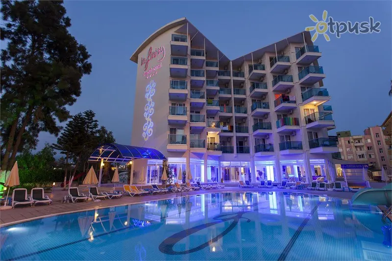 Фото отеля Infinity Beach Hotel 4* Alanija Turkija išorė ir baseinai