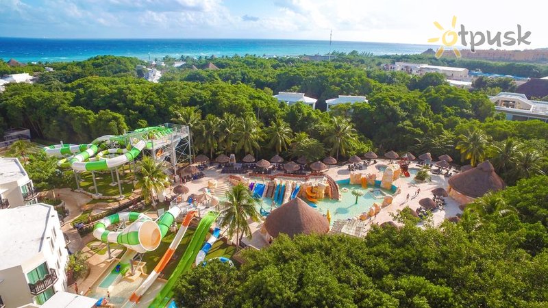 Фото отеля Sandos Caracol Eco Resort 5* Плая дель Кармен Мексика аквапарк, горки