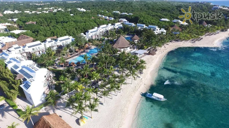 Фото отеля Sandos Caracol Eco Resort 5* Plaja del Karmena Meksika pludmale