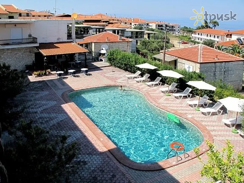 Фото отеля Skentos Hotel 1* Halkidiki — Kasandra Grieķija ārpuse un baseini