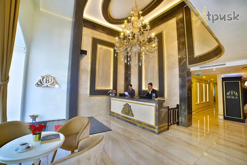 Фото отеля Buke Hotel 4* Stambula Turcija vestibils un interjers
