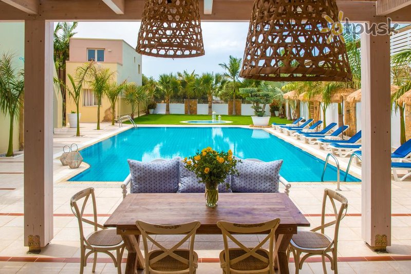 Фото отеля Danaides Hotel 4* о. Крит – Ираклион Греция экстерьер и бассейны