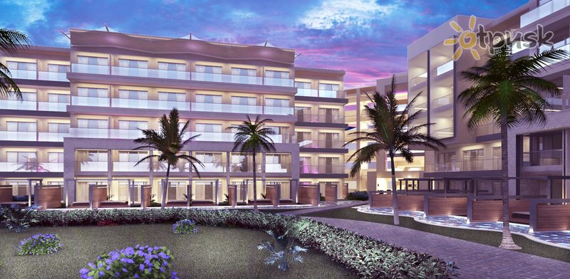 Фото отеля Planet Hollywood Beach Resort Cancun 5* Канкун Мексика экстерьер и бассейны