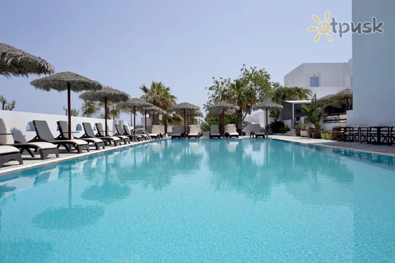 Фото отеля Alexandra Hotel 2* о. Санторини Греция экстерьер и бассейны