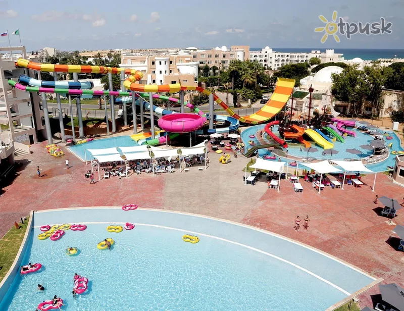 Фото отеля Lti Mahdia Beach & Aquapark 4* Mahdia Tunisas vandens parkas, kalneliai