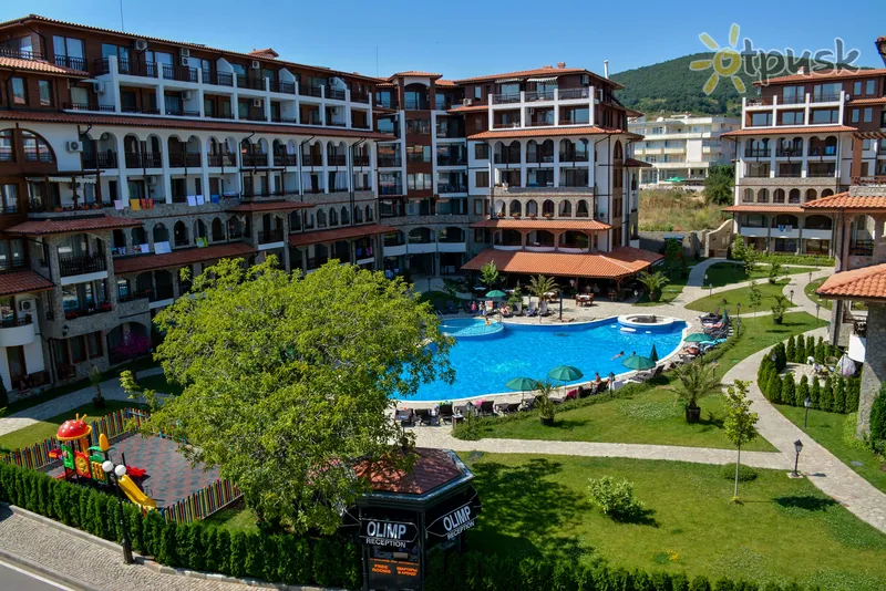 Фото отеля Olymp Apartcomplex 4* Святий Влас Болгарія екстер'єр та басейни