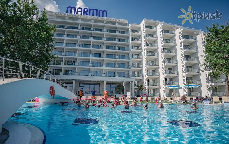 Фото отеля Maritim Hotel Paradise Blue 5* Албена Болгария экстерьер и бассейны