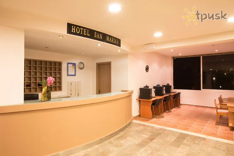 Фото отеля San Marina Hotel 3* о. Корфу Греція лобі та інтер'єр