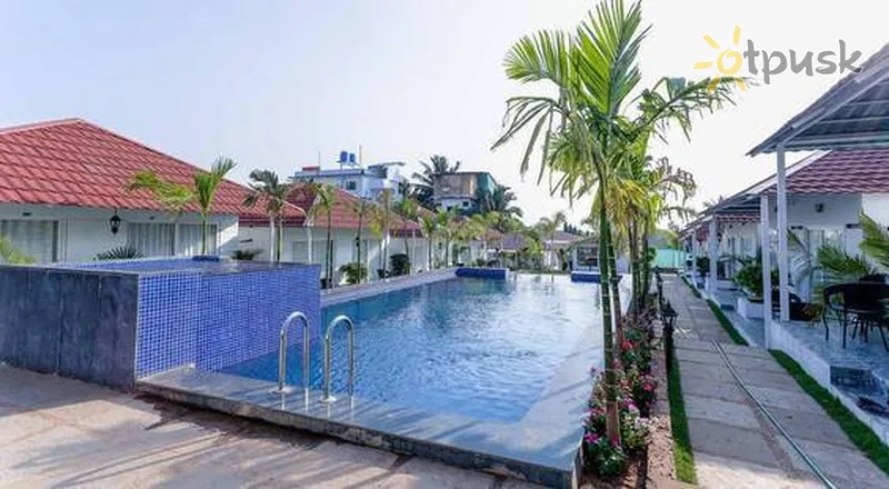 Фото отеля Renassa Morjim Coast 3* Šiaurės Goa Indija išorė ir baseinai