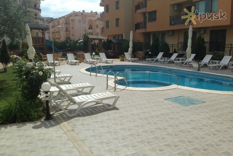 Фото отеля Megas Hotel 2* Сонячний берег Болгарія екстер'єр та басейни